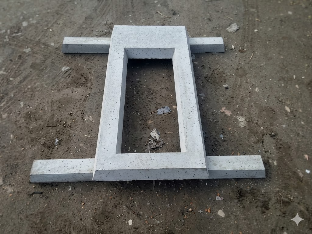 Бетонный установочный комплект