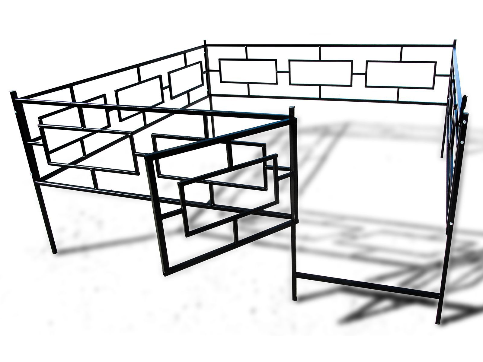 Установка ограды
